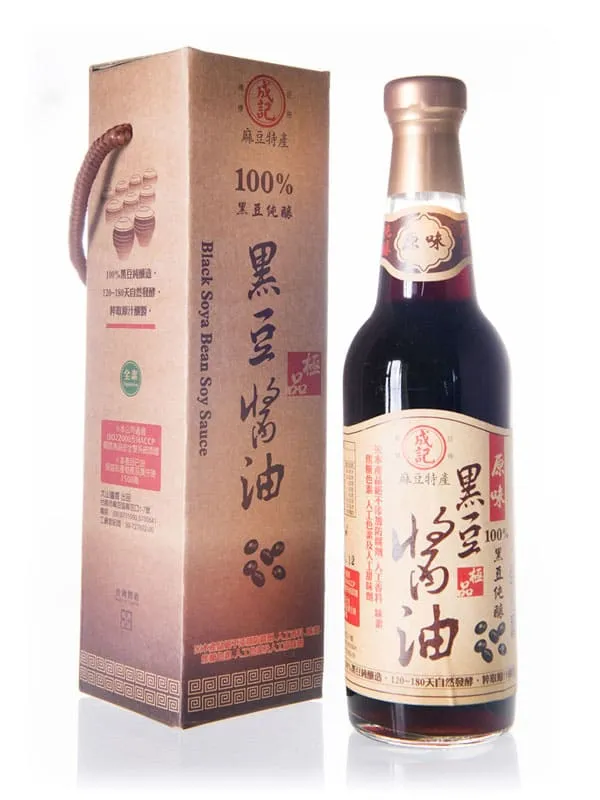 100%純釀造 黑豆醬油(原味)